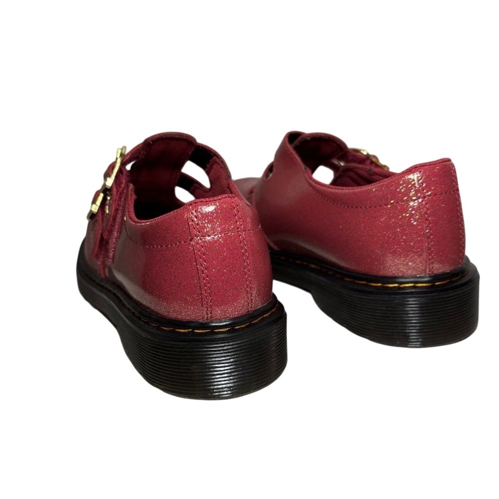 Dr. Martens 8065 Mary Janes Women Size 6 Pink Glitter Excellence Double Strap - Picture 5 of 11